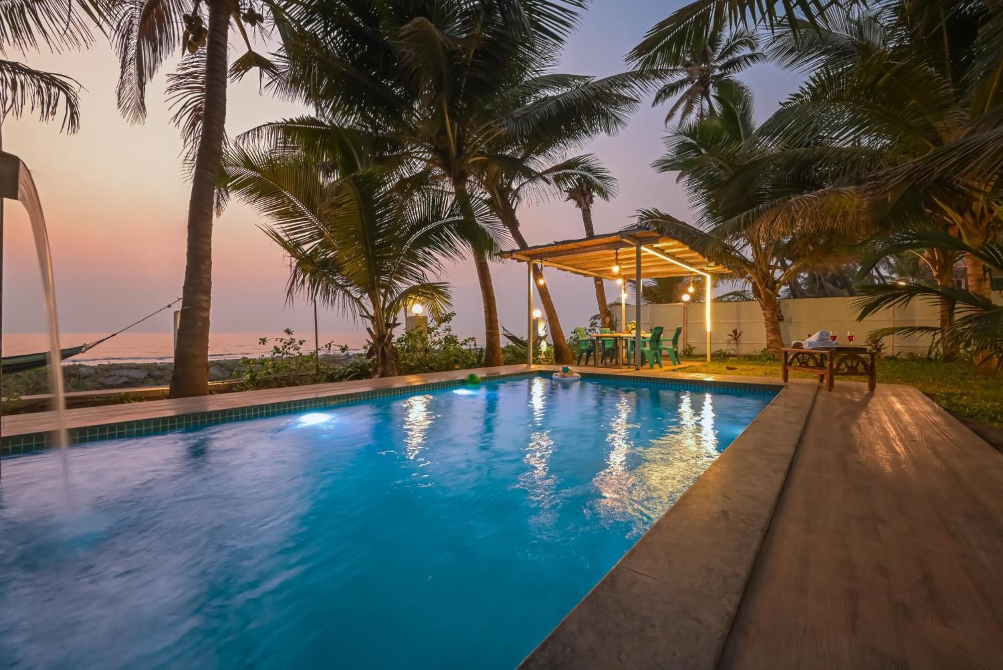 En Ocean Infinity Pool Villa Overlooking Sea ,Beach Touch Alībāg Exteriör bild