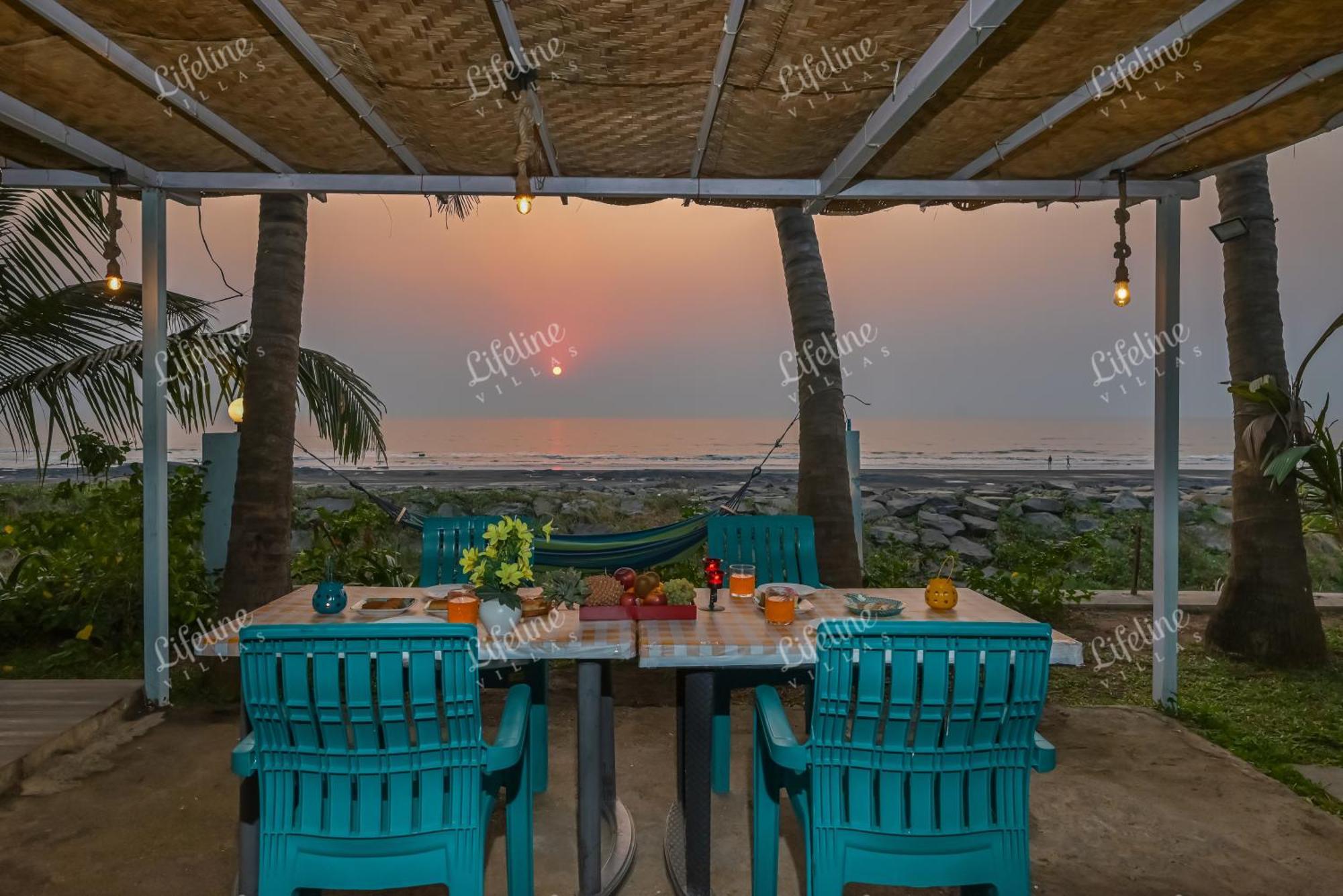En Ocean Infinity Pool Villa Overlooking Sea ,Beach Touch Alībāg Exteriör bild